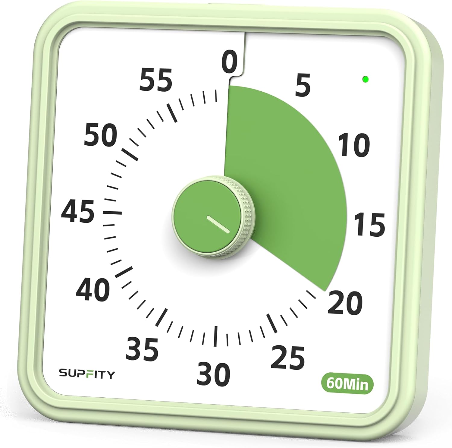 8-Inch Large Visual Timer for Kids 60-Minute Classroom Timer Magnetic