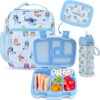 Bentgo + BLUEY 3-Piece Kids Lunch Set, Leak-Proof Bento Box