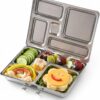 PlanetBox Rover 5-compartment stainless steel bento box for organized school lunches