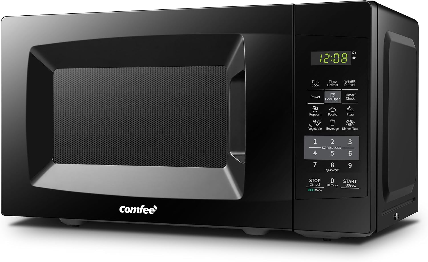 COMFEE' 0.7 Cu. Ft. Compact Countertop Microwave with Mute