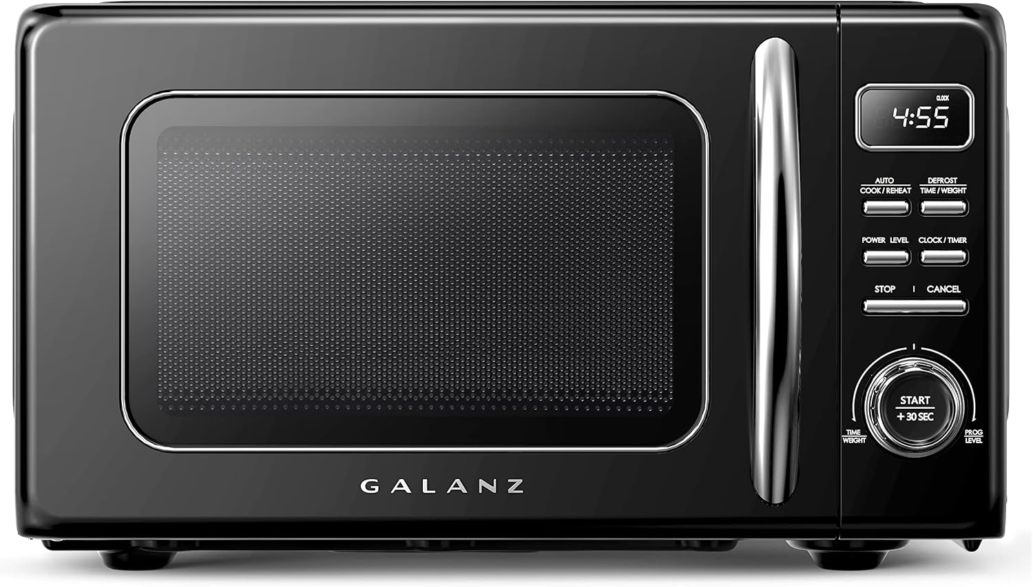 Galanz 0.7 cu. ft. Retro Countertop Microwave for Small Spaces