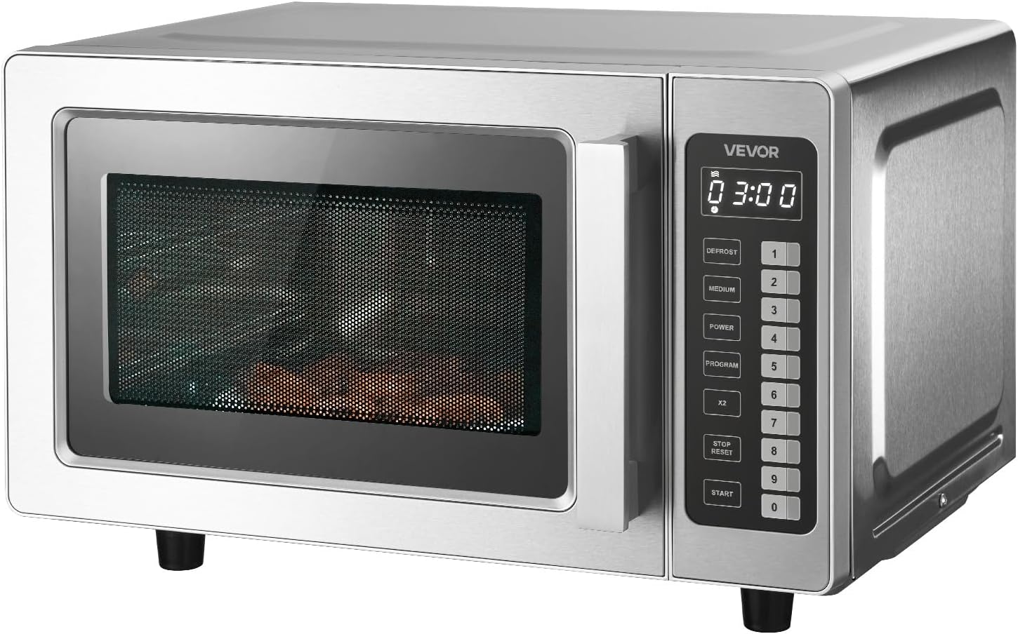 VEVOR 1000W Commercial Countertop Microwave: Fast & Efficient