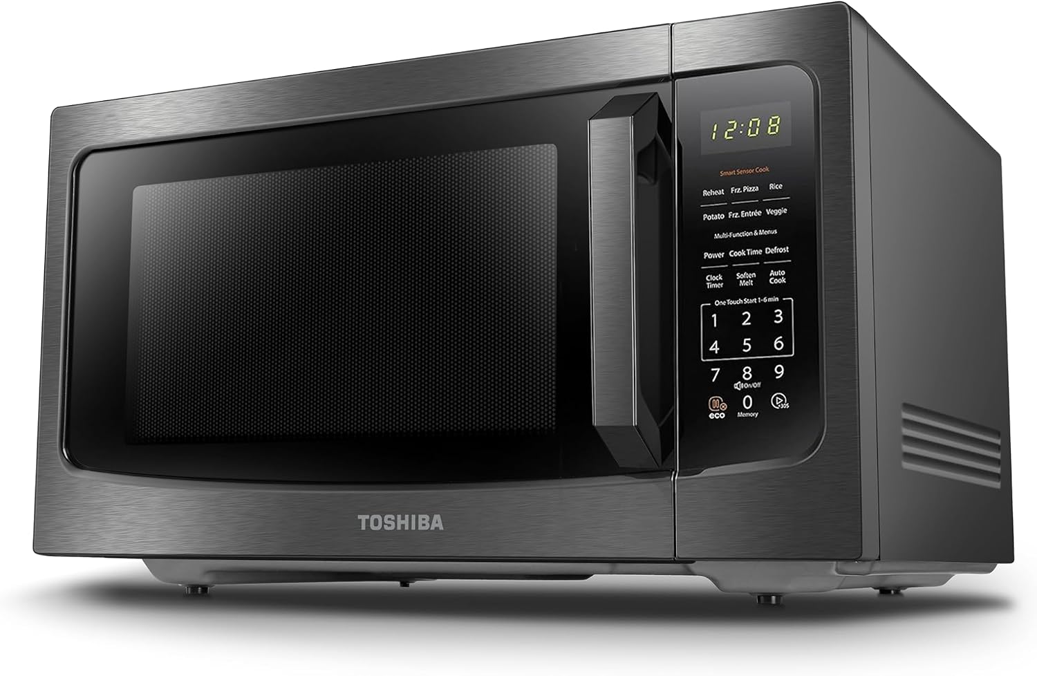 Toshiba 1.6 cu. ft. Large Countertop Microwave with Smart Sensor