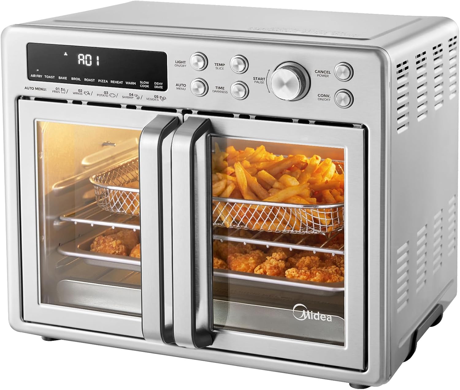 Midea Flexify: 26.4qt French Door Air Fryer Toaster Oven