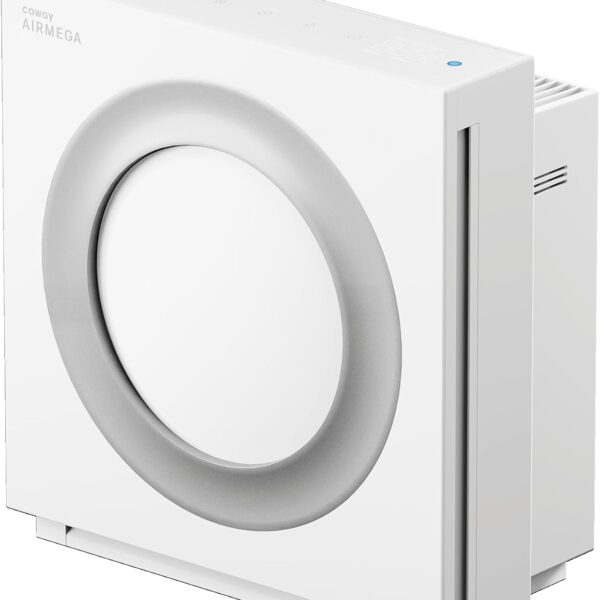 COWAY Airmega Mighty2 Air Purifier, Next Gen of AP-1512HH, for Large Room & Home Cleans up to 1,800 ft², IEST certified HEPA and Active Carbon for Allergies, Smoke, Dust, Pets & Mold, AP-1512N(W)