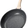 Yonida 10-inch granite frying pan featuring a PFOA-free nonstick surface for healthy daily cooking.