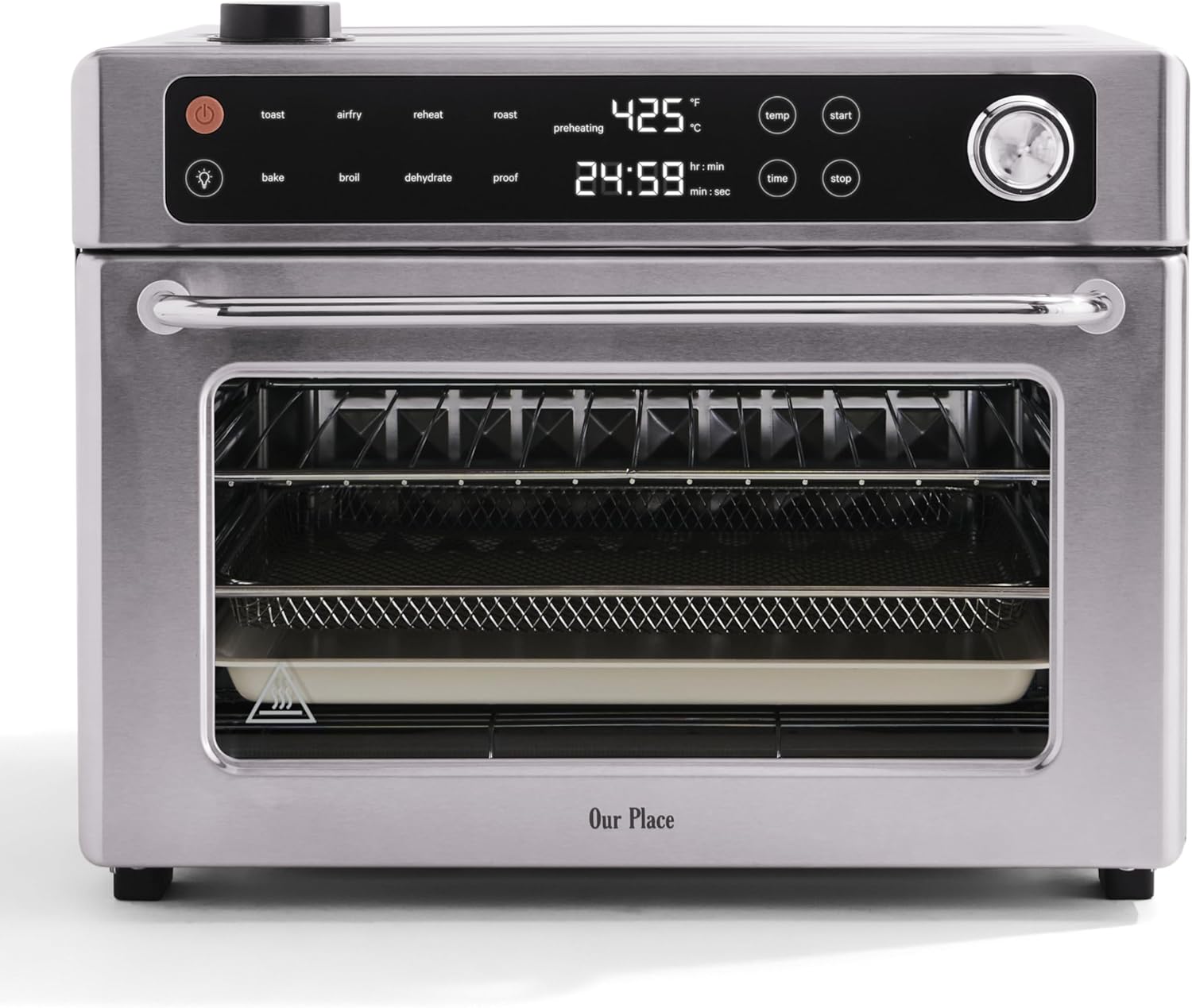Our Place Wonder Oven Pro, 8-in-1 Digital Air Fryer Oven, 3-Rack, 32 Qt