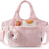 LOVEVOOK Cute Lunch Bag for Women, Insulated Lunch Box for Work