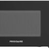 Close-up of the digital control panel on the Frigidaire 0.7 cu ft microwave for express cooking settings