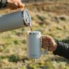 YETI Rambler 24 oz Ceramic Lined Stackable Mug, Wetlands Camo