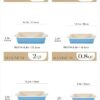 MALACASA Casserole Dishes for Oven, Ceramic Bakeware Set of 4, Blue