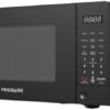 Safety-focused view highlighting the child safety lock feature on this 0.7 cu ft countertop microwave