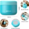 14 oz Kids Thermo for Hot Food, Leakproof Insulated Vacuum Jar/Blue