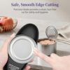 Electric Can Opener, One-Touch Automatic Handheld Can