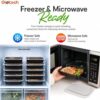 Microwave-safe Glotoch 24oz food storage containers being prepared for meal planning