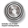 OXO Good Grips Mixing Bowl Set - 3-Piece, Stainless Steel