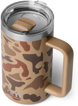 YETI Rambler 24 oz Ceramic Lined Stackable Mug, Wetlands Camo - Image 5