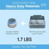The OmieBox UP with removable rubber seals shown for easy dishwasher cleaning and maintenance.