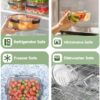 Canfanni 40 Piece Glass Food Storage Containers with Airtight Lids