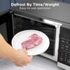 Detail view of the air fry preset interface on the BLACK+DECKER microwave air fryer combo.