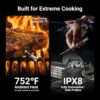 ThermoMaven 3000FT range wireless meat thermometer for ovens and smokers