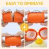 3Pcs Egg Shell Opener, 2026 New Egg Cracker Tool for Raw Eggs, Hard Boiled Egg Peeler Egg Cube Egg Separator Handheld, Stainless Steel Eggshell Breaker Egg Shell Cutter Kitchen Gadgets