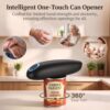 Electric Can Opener, One-Touch Automatic Handheld Can