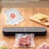 Vacuum Sealer for Food, 4-in-1 Food Sealer Machine Digital Timer