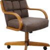 Douglas D9520 Swivel-Tilt Dining Chair - Chestnut - Mocha - 1pc