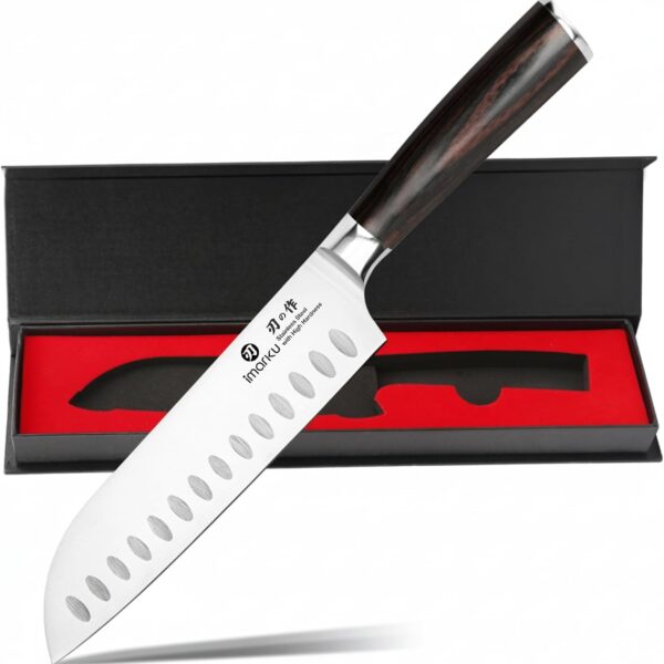 imarku 7 inch santoku knife: Sharp, Ergonomic Japanese Steel