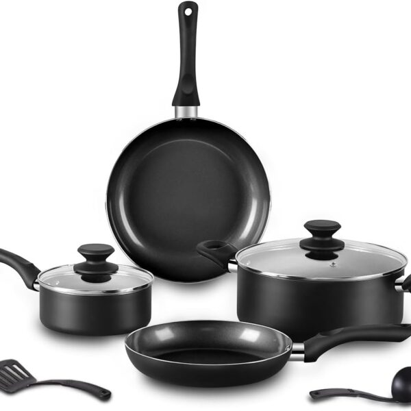 Becigar 8-Piece Nonstick Cookware Set for Induction Cooking