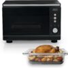 Ninja Crispi 14-in-1 microwave air fryer combo featuring a sleek black finish and modern control panel.