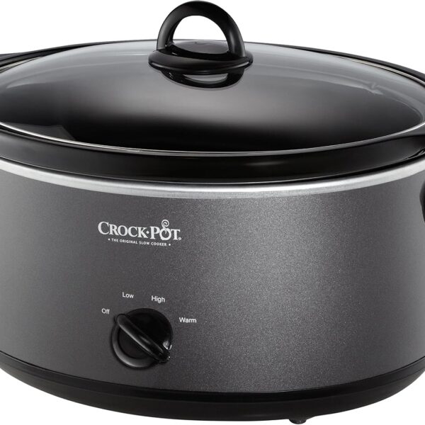 Crock-Pot 7-Quart Manual Slow Cooker: Easy Family Meals