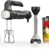 Ninja Foodi Power Mixer System 750PW as a versatile hand mixer immersion blender combo on a kitchen counter.