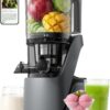 Canoly C16 3-in-1 cold press juicer front view showing the sleek modern design for healthy home kitchens.