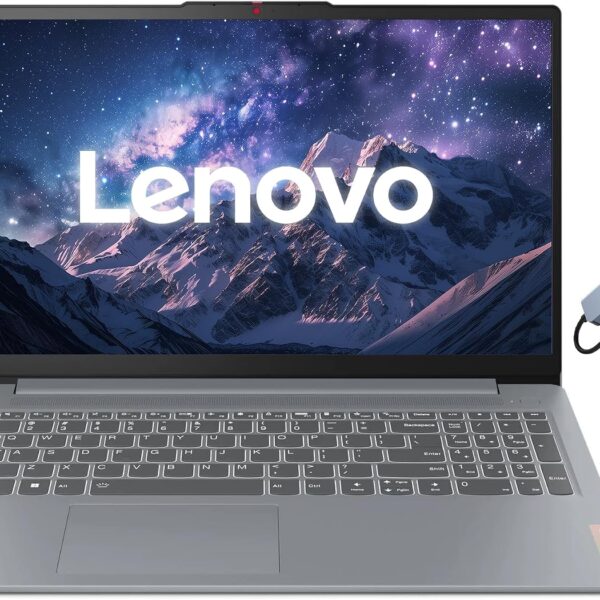 Lenovo IdeaPad Slim 3i 15.6" FHD Business Laptop, 8GB RAM, 128GB SSD, Intel N150 Processor, Windows 11 Home, Microsoft Office 365 Included, Arctic Grey