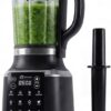 ASTRALSHIP 1500W glass blender for hot soup featuring a durable anti-burst borosilicate glass pitcher.