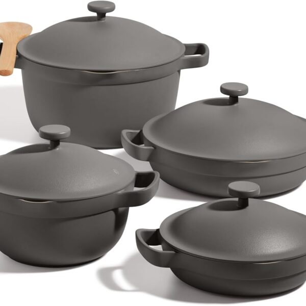 Our Place 13-Piece Ceramic Nonstick Cookware Set: Space-Saving