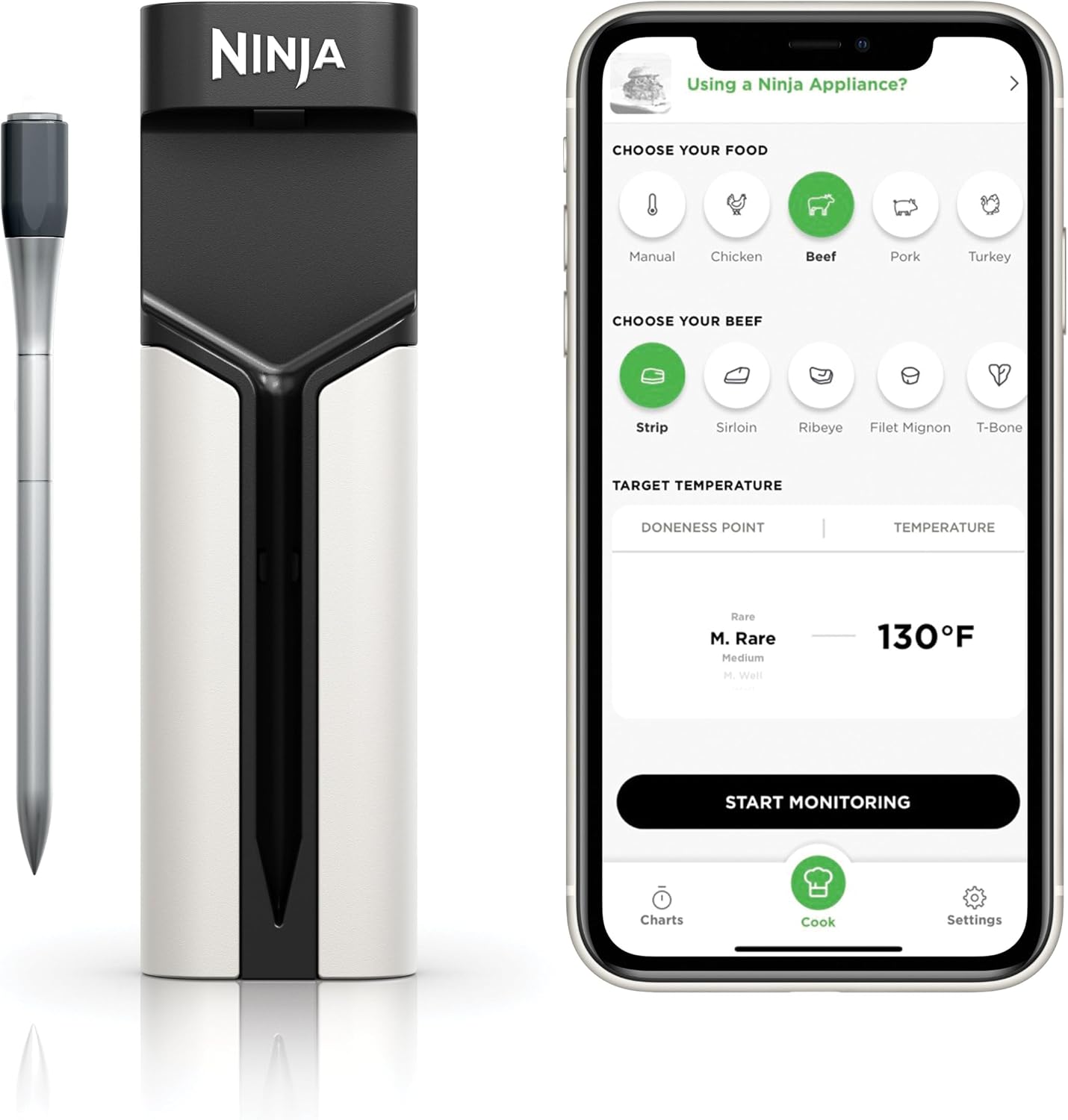 Ninja ProChef Wireless Thermometer WP100ME