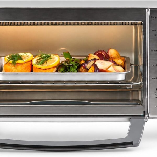 BLACK+DECKER 4-Slice Convection Toaster Oven: Compact & Fast
