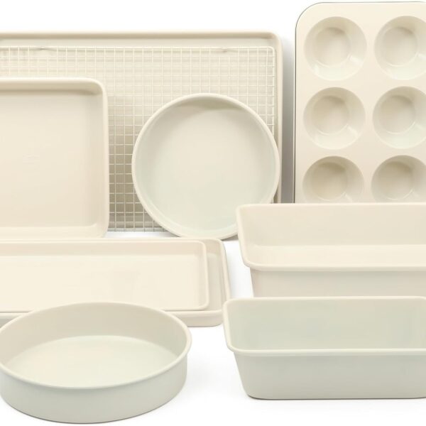 Martha Stewart 10-Piece Nonstick Carbon Steel Bakeware Set