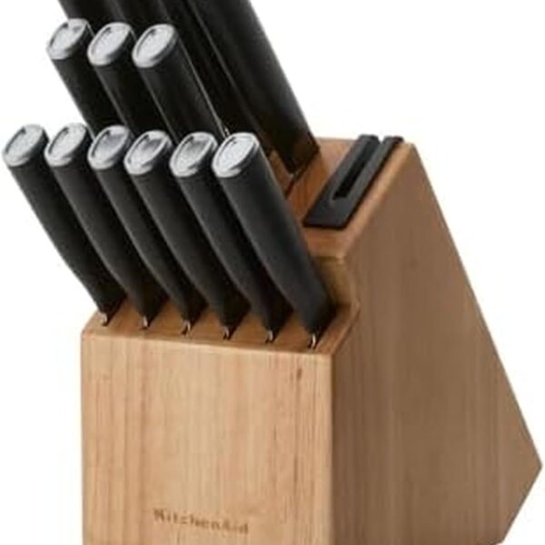 KitchenAid 14-Piece Knife Block Set with Sharpener