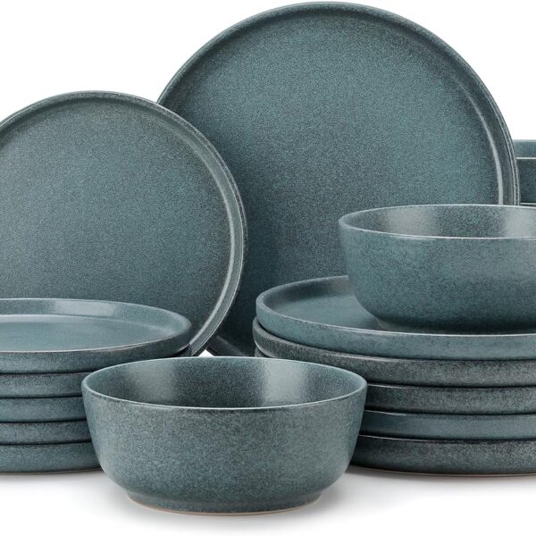 vancasso ZERMATT 18-Piece Stoneware Dinnerware Set for 6