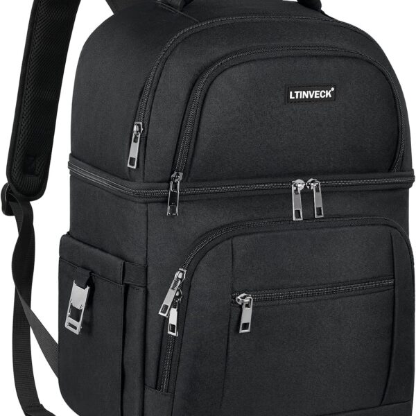 LTINVECK Insulated Cooler Backpack: Leakproof & RFID Secure