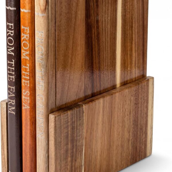 Stella Gene Acacia Wood Cutting Board Set: Kitchen Trilogy