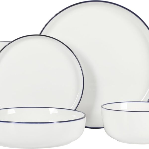 Gibson Home Oslo 16-Piece Porcelain Dinnerware Set