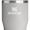 Stanley IceFlow flip straw tumbler 20 oz in Ash color shown from a clean front-facing angle.
