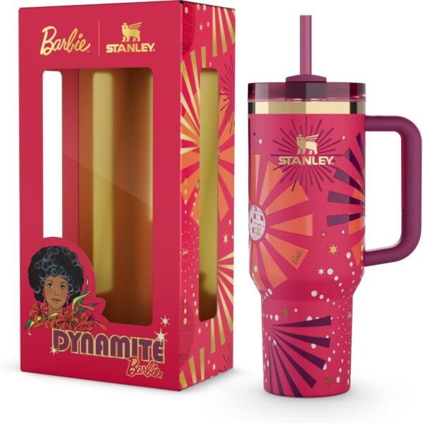 80s Dynamite Stanley Barbie Tumbler: 40 oz Insulated Cup