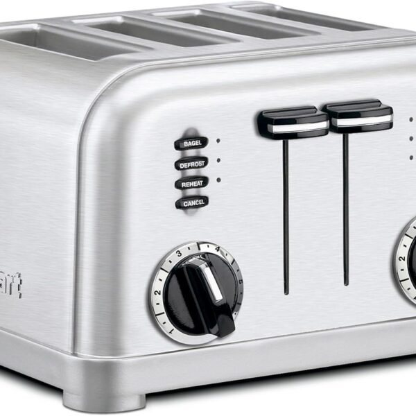 Cuisinart 4 Slice Stainless Steel Toaster with Wide Slots