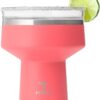 REDUCE Saltini 16oz insulated margarita tumbler featuring a sleek stainless steel design for cocktails.